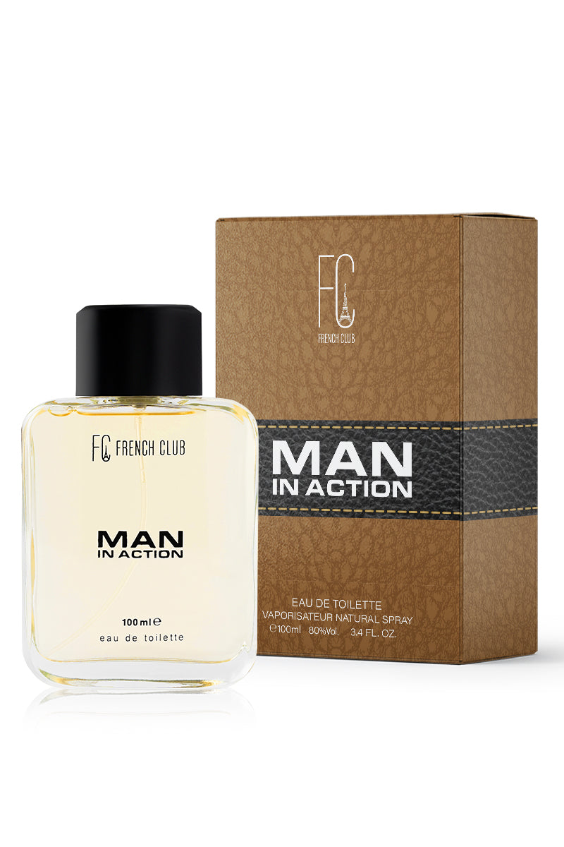 French Club Man In Action